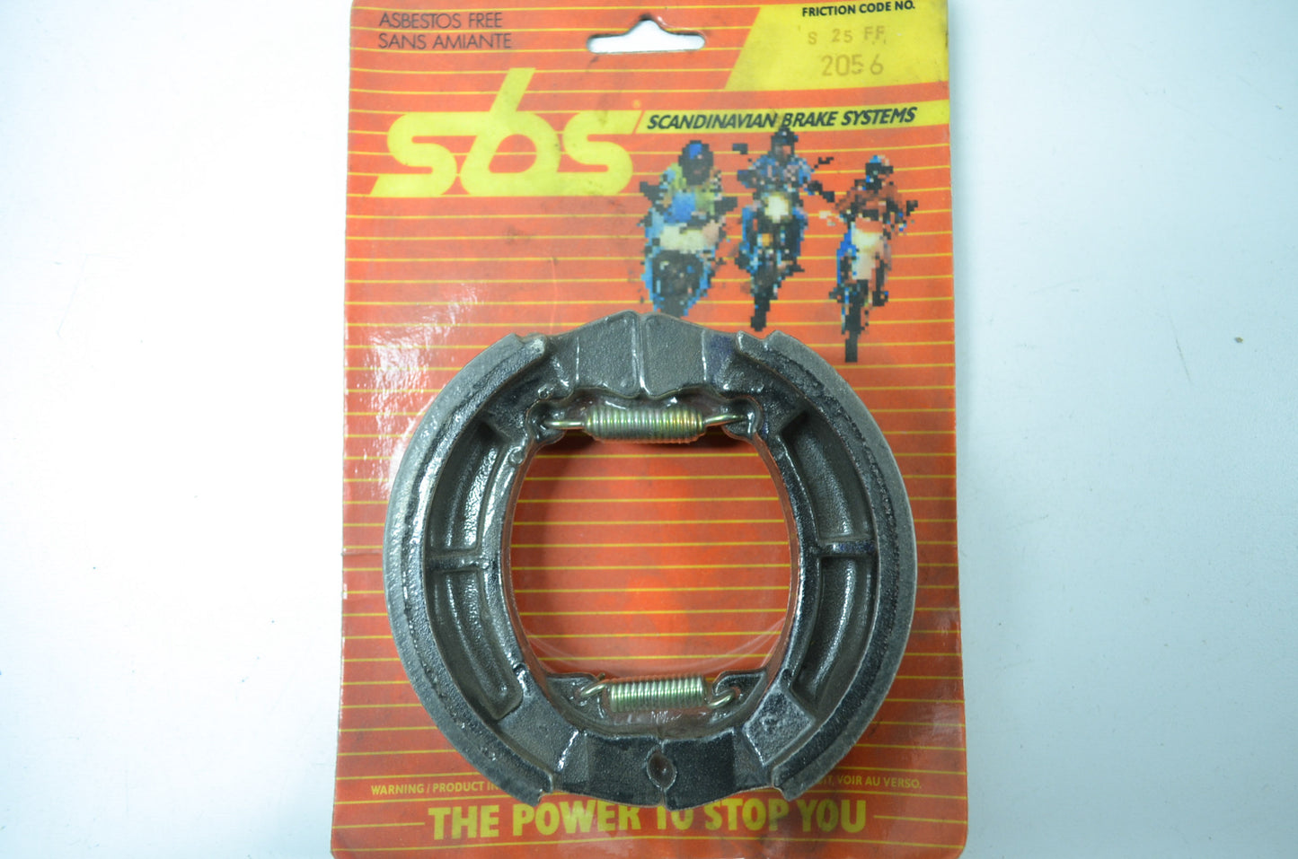 NEW SBS Kawasaki Brake Shoes KL250 KLR250 KE175 2056 NOS