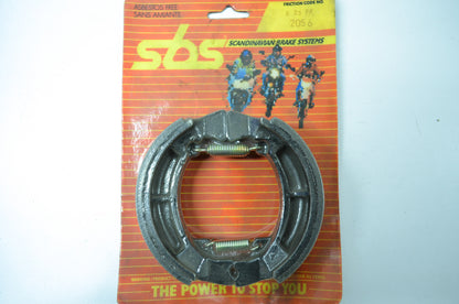 NEW SBS Kawasaki Brake Shoes KL250 KLR250 KE175 2056 NOS