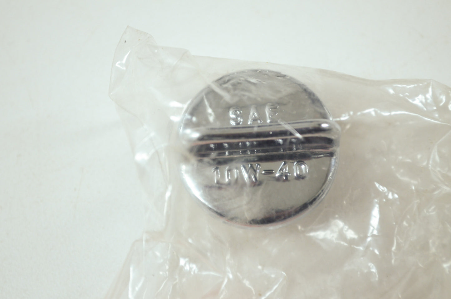 OEM Suzuki 09259-20014 Chrome Oil Fill Cap NOS