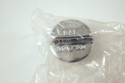 OEM Suzuki 09259-20014 Chrome Oil Fill Cap NOS