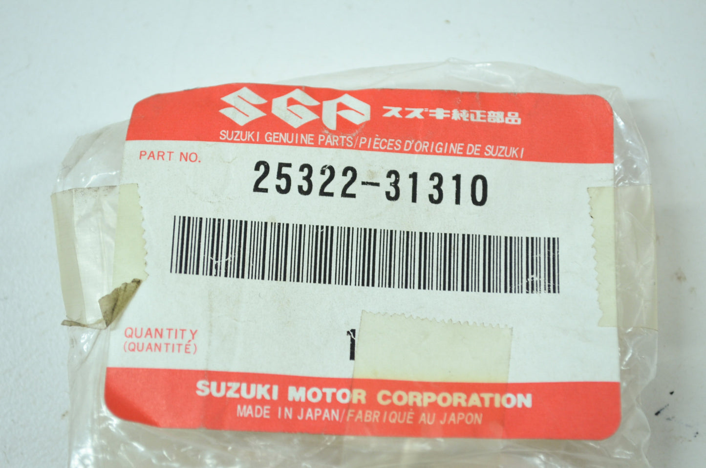 NEW OEM Suzuki Shift Cam Gear DR-Z125 GSX 600 750 GSF 1200 25322-31310 NOS