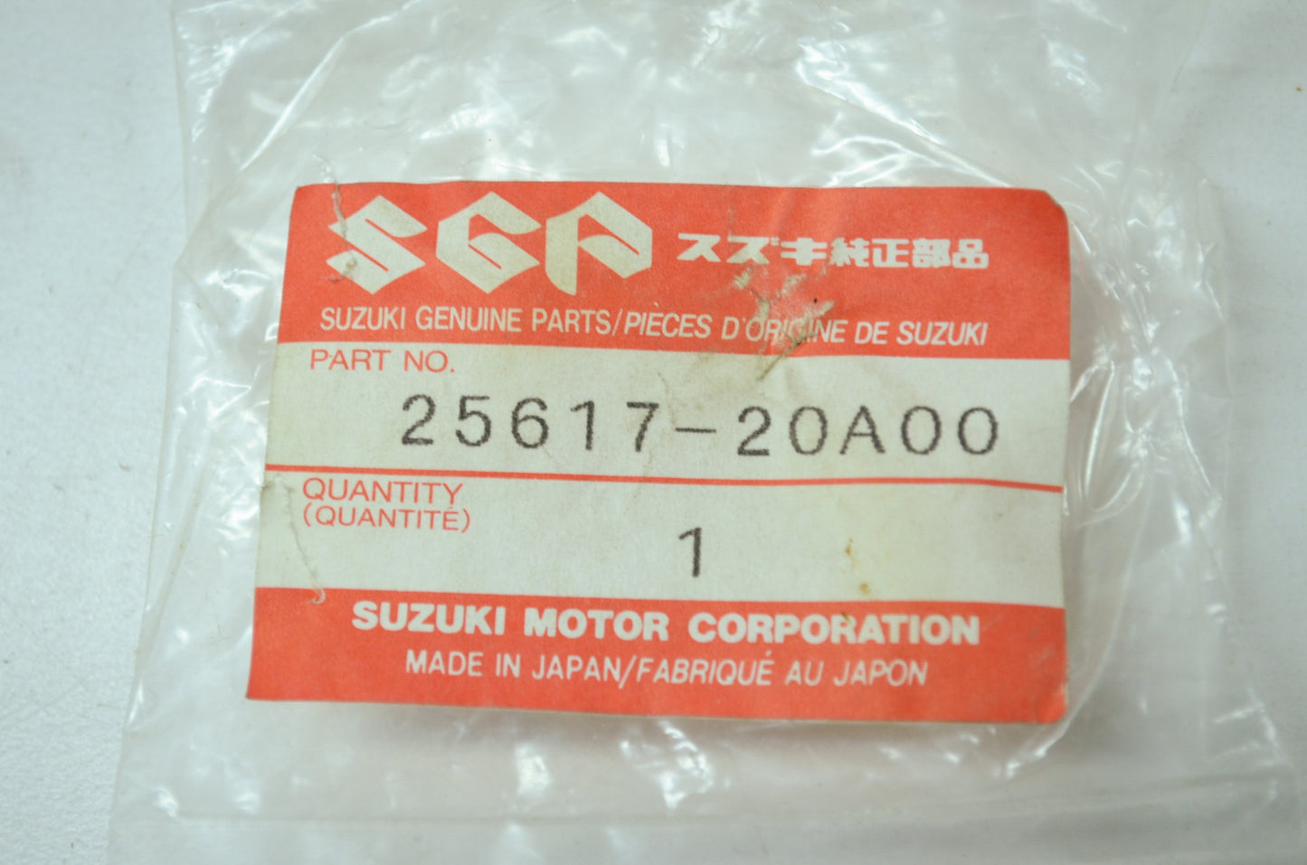 OEM Suzuki 25617-20A00 Gear Shift Shaft NOS