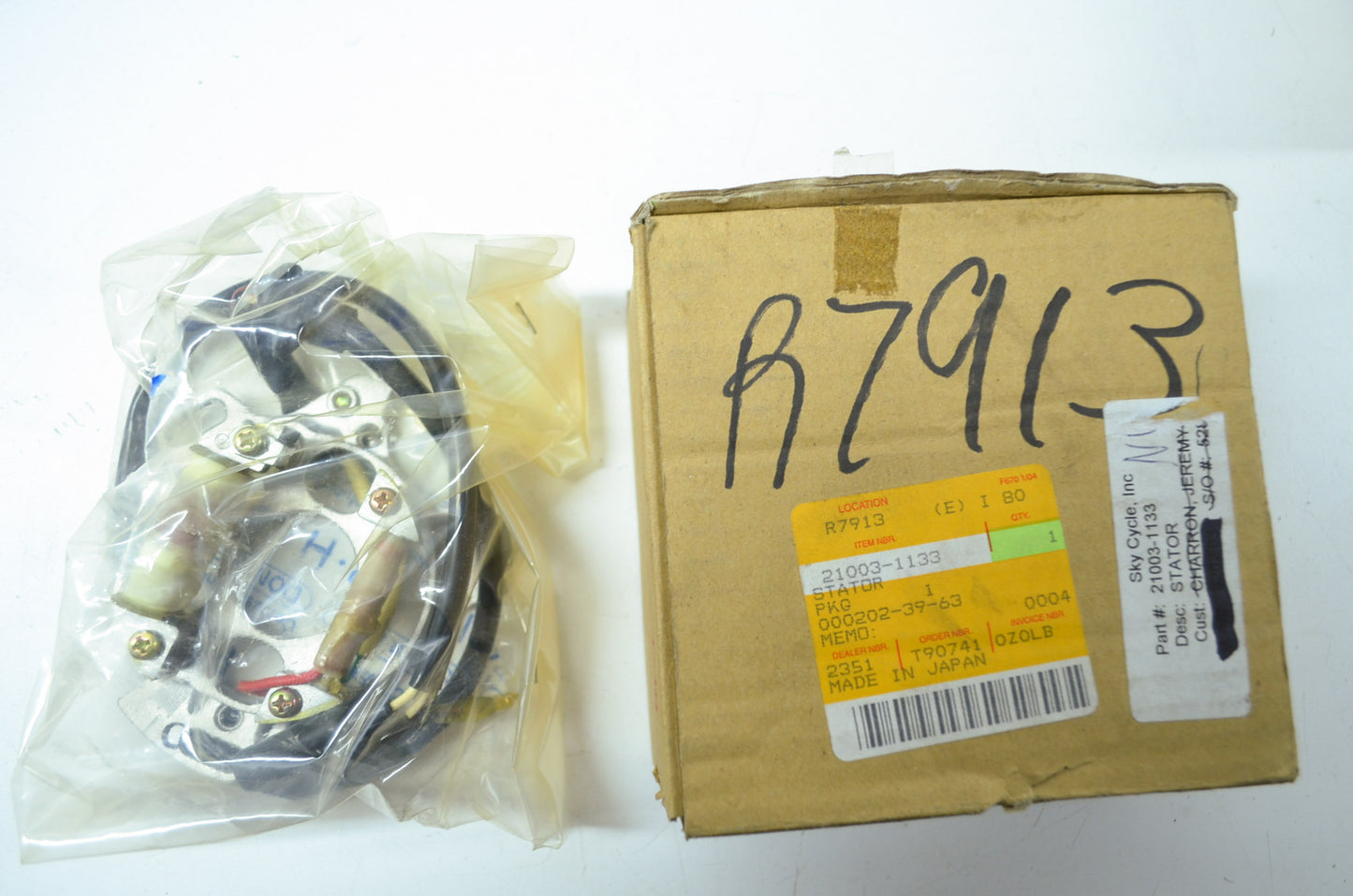 OEM Kawasaki 21003-1133 Stator NOS