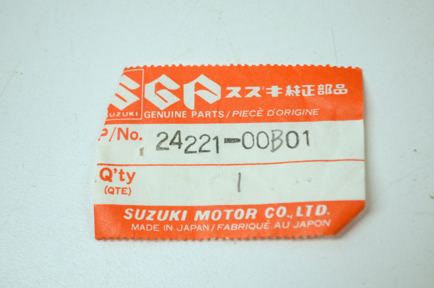 NEW OEM Suzuki Second Gear 86-88 RM250 24221-00B01 NOS