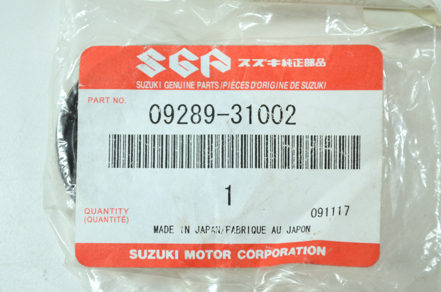 NEW OEM Suzuki Transmission Seal 05-07 RM-Z450 RM-Z450Z 09289-31002 NOS