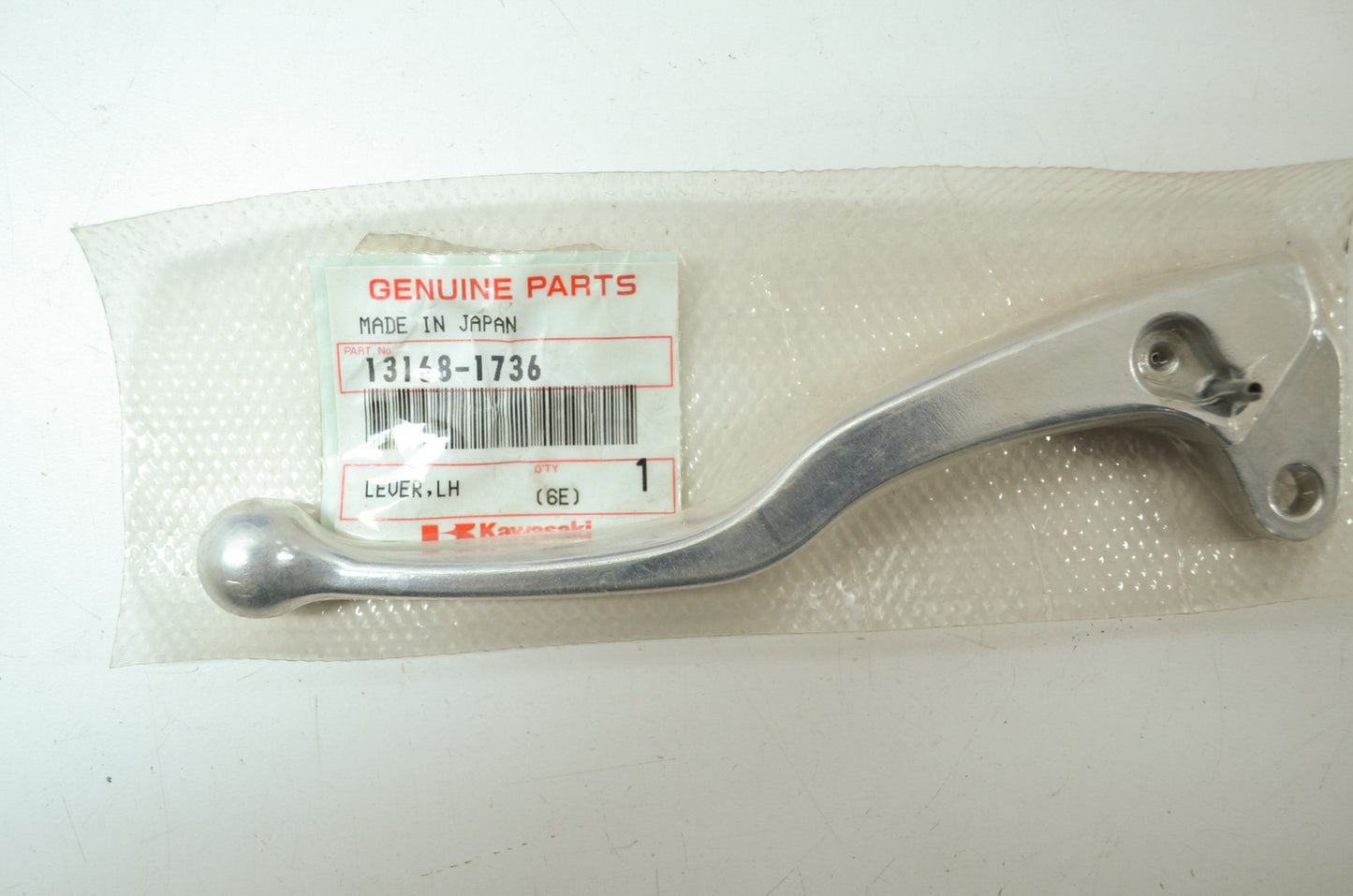 OEM Kawasaki 13168-1736 Left Hand Lever NOS