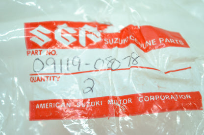 OEM Suzuki 09119-08078 Bolt Qty 2 NOS
