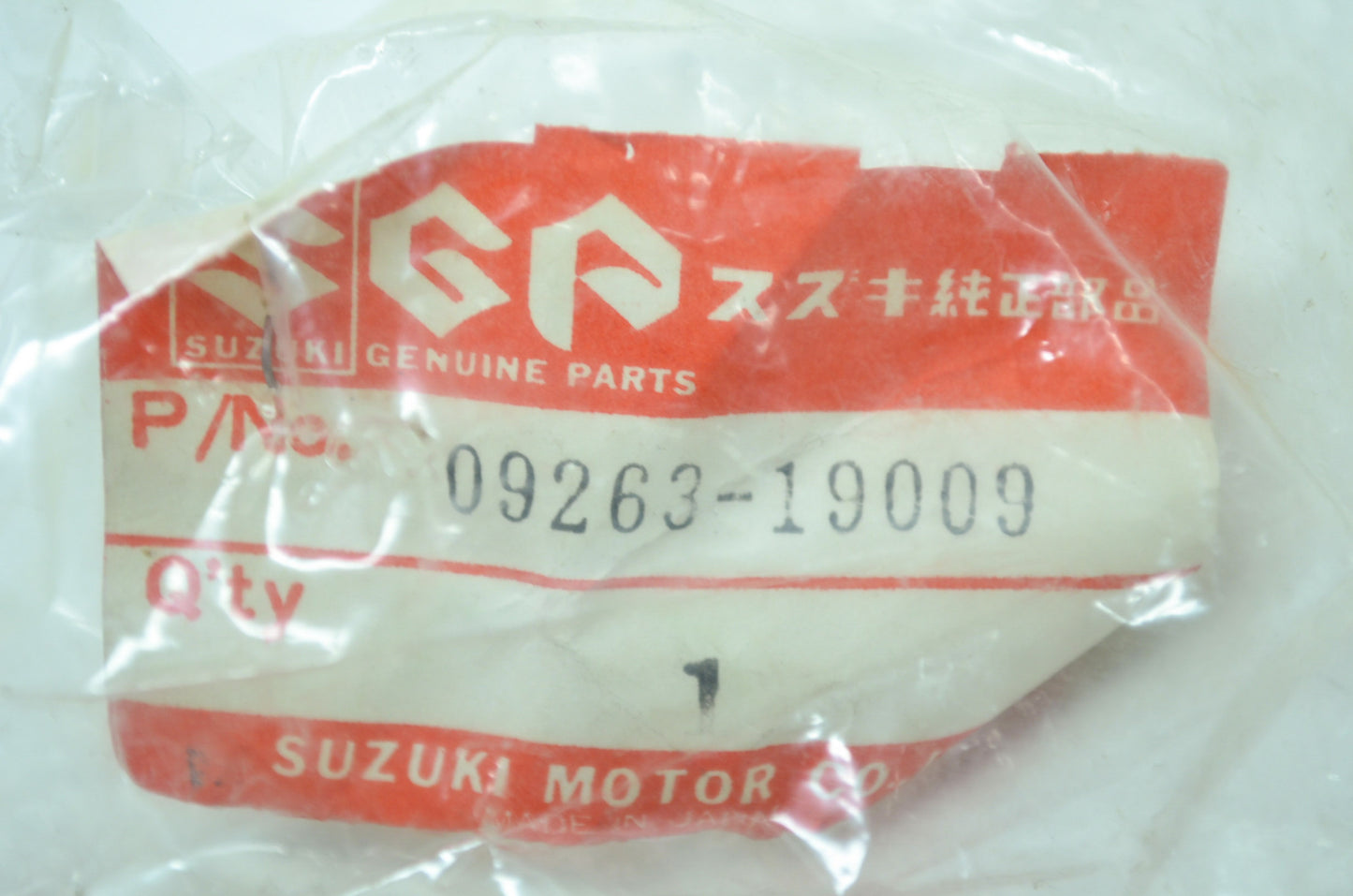 OEM Suzuki 09263-19009 Bearing RN 19X25X16 NOS
