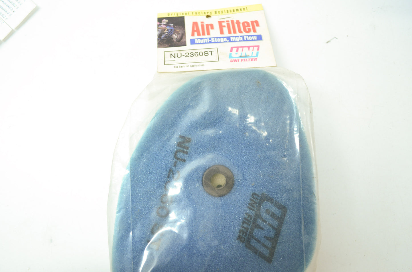 NEW UNI Kawasaki Air Filter 86-87 KXT250 Tecate 250 NU-2360ST NOS