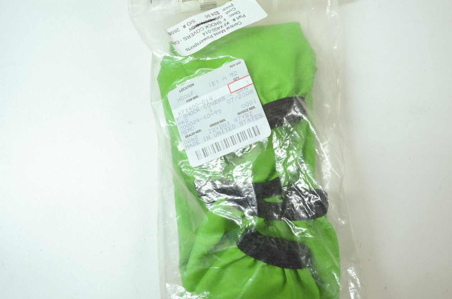 NEW OEM Kawasaki Shock Covers KFX400 KFX400-014 NOS