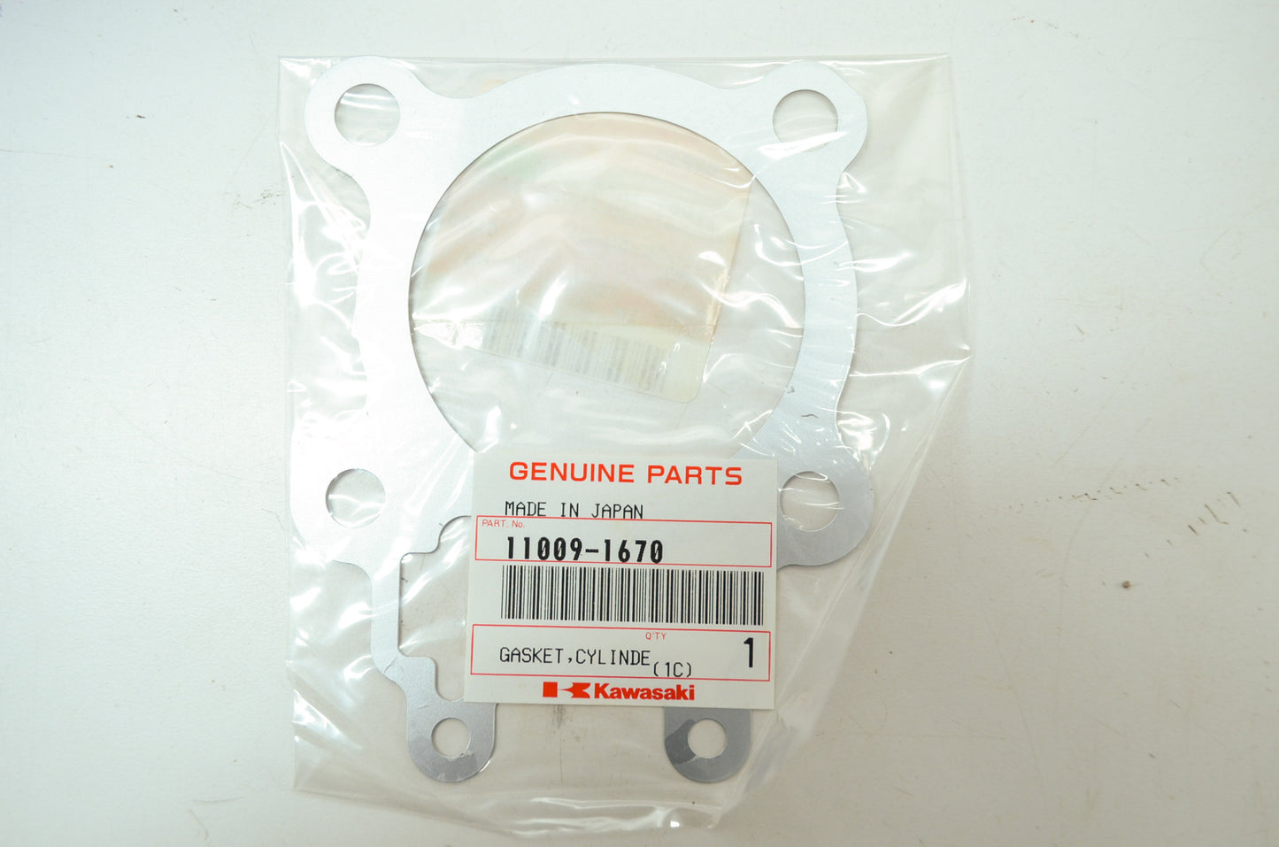 OEM Kawasaki 11009-1670 Cylinder Base Gasket NOS