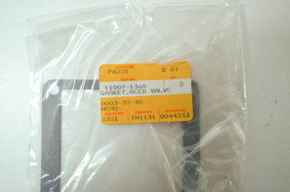 OEM Kawasaki 11009-1360 Reed Valve Gasket NOS
