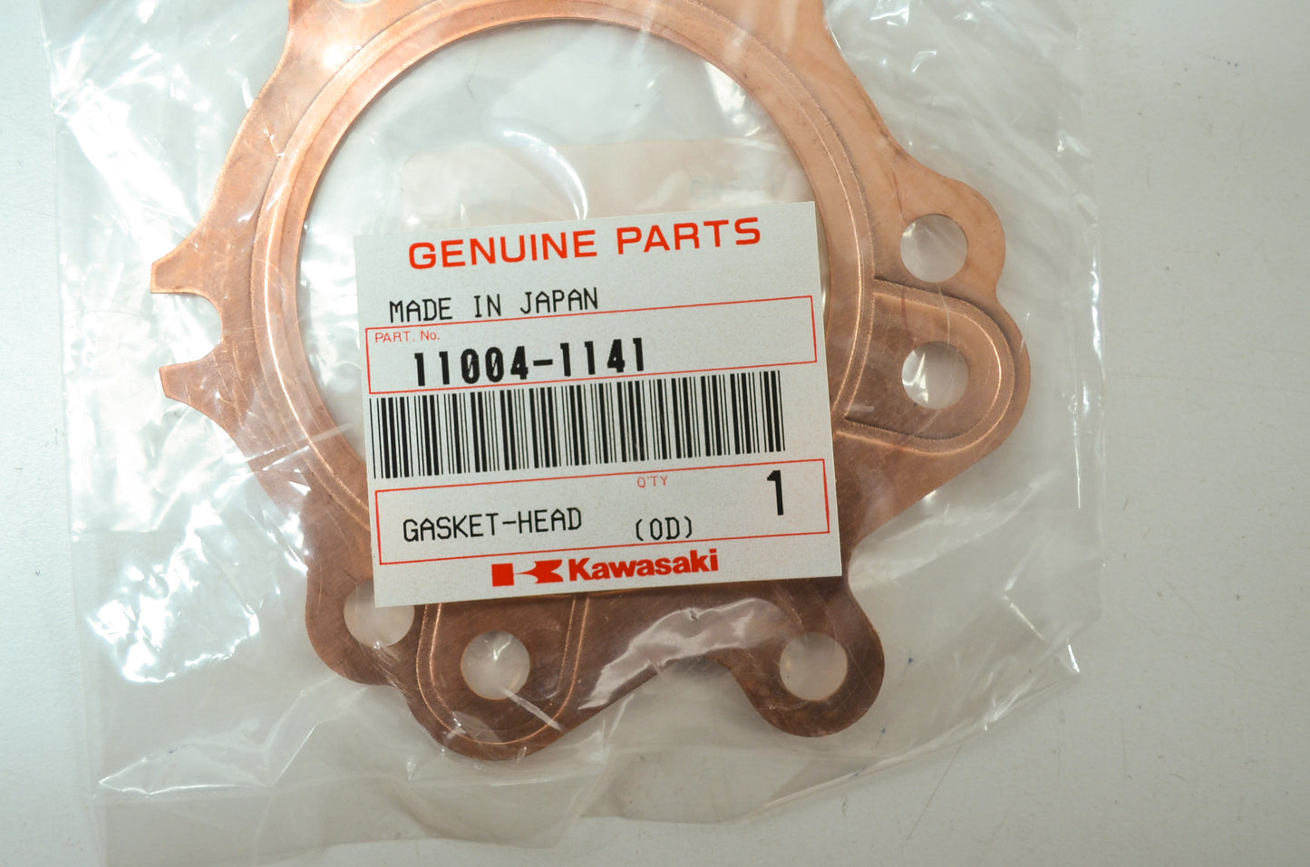 OEM Kawasaki 11004-1141 Head Gasket NOS