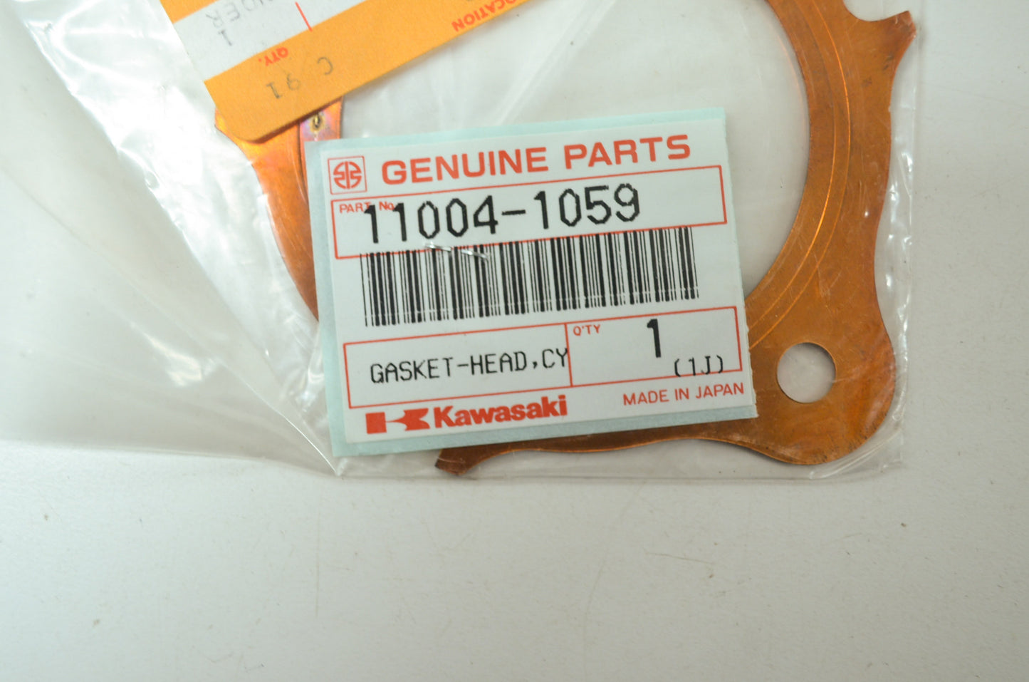 OEM Kawasaki 11004-1059 Cylinder Head Gasket NOS
