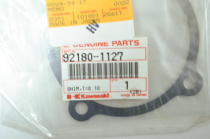 OEM Kawasaki 92180-1127 Shim T=0.10 NOS