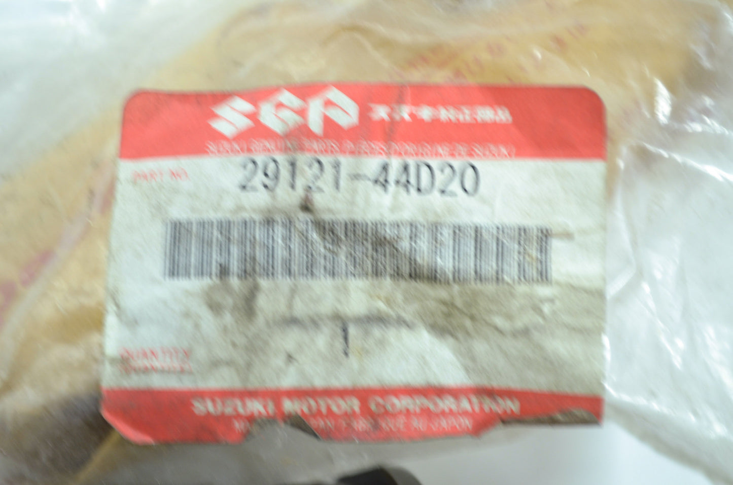 OEM Suzuki 29121-44D20 Output Shaft 98-03 LTF500 LTF500F NOS