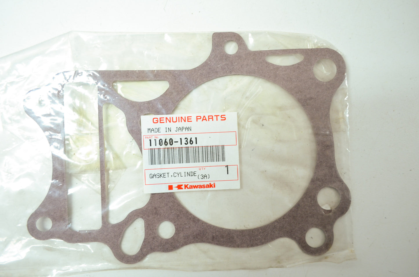 OEM Kawasaki 11060-1361 Cylinder Base Gasket NOS