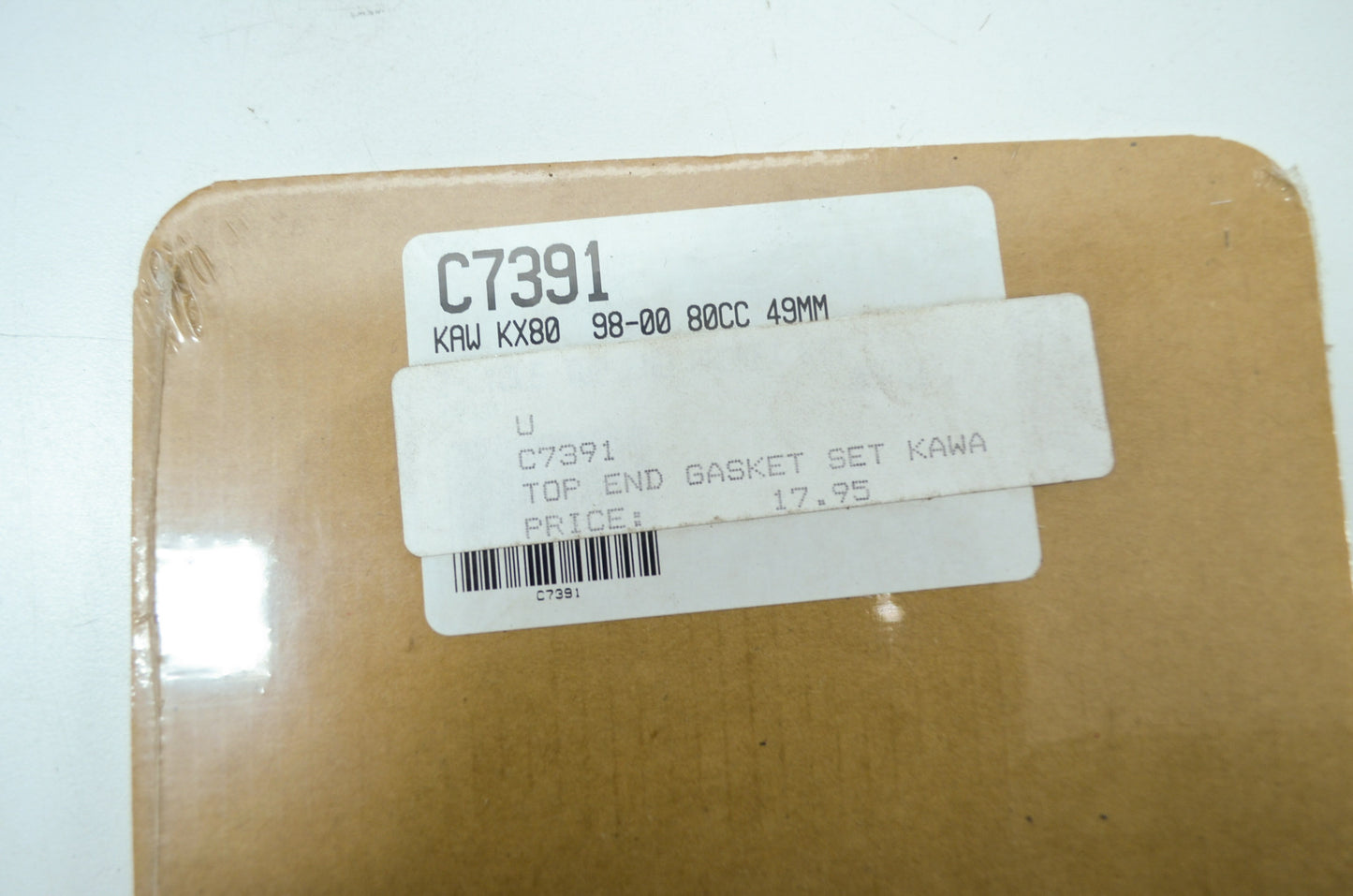 NEW Cometic Kawasaki Top End Gasket Kit 98-00 KX80 C7391 NOS