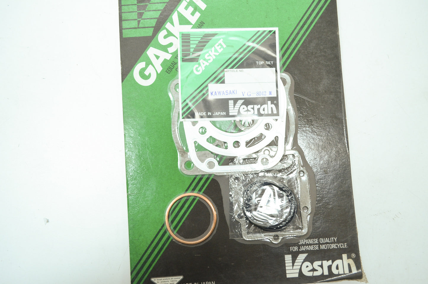 Vesrah VG-8042M Kawasaki Gasket Set 88-89 KX250 NOS