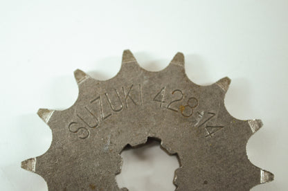 NEW SunStar Suzuki Sprocket 14T 428-14 NOS