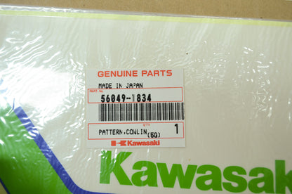 OEM Kawasaki 56049-1834 Cowling Pattern NOS