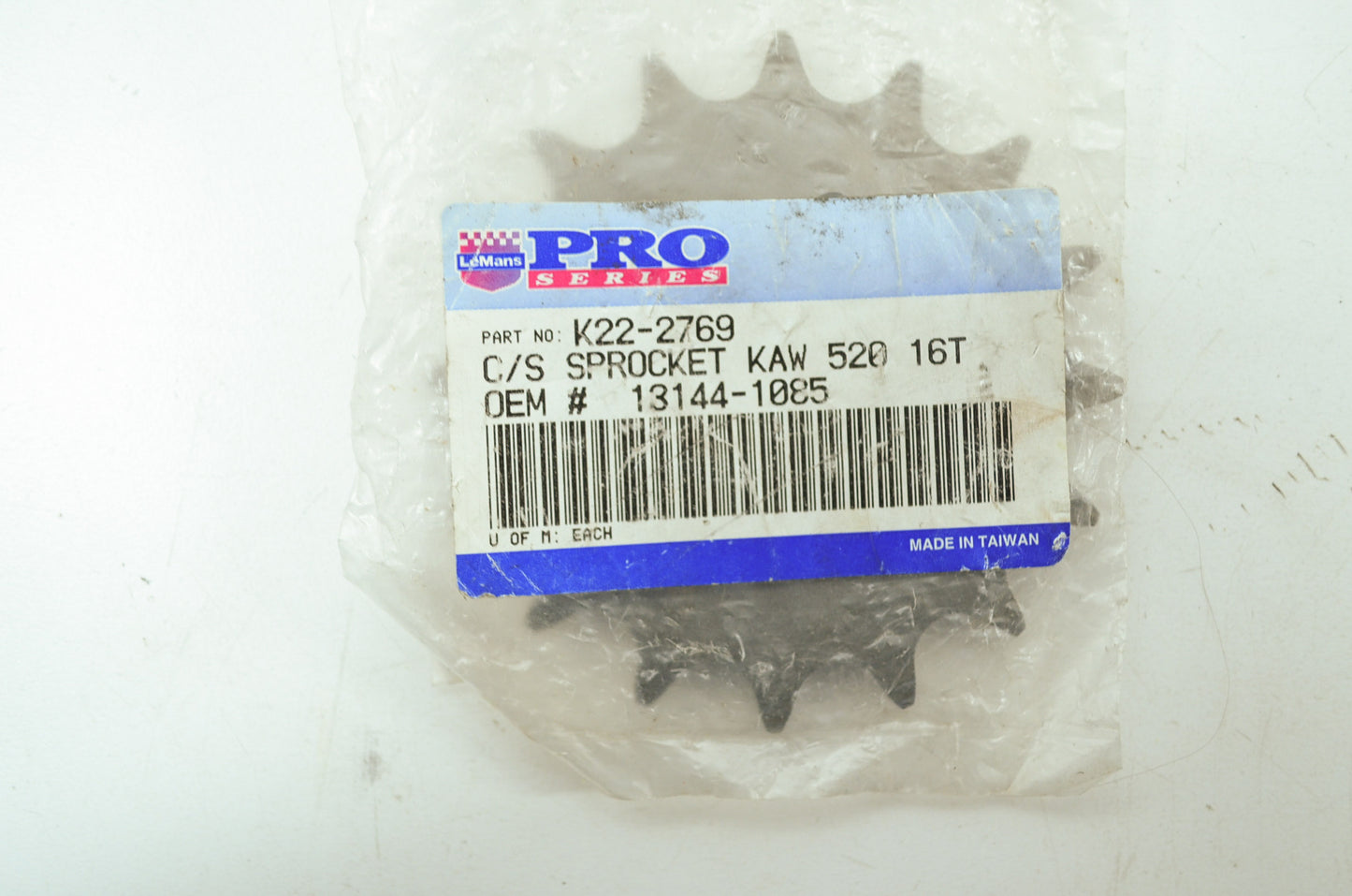 NEW Le Mans Kawasaki Sprocket 16T EX500 ZR550 Zephyr GPz 13144-1085 NOS