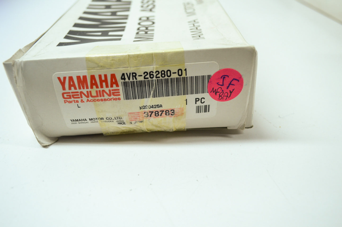 OEM Yamaha 4VR-26280-01-00 Rear View Mirror A NOS