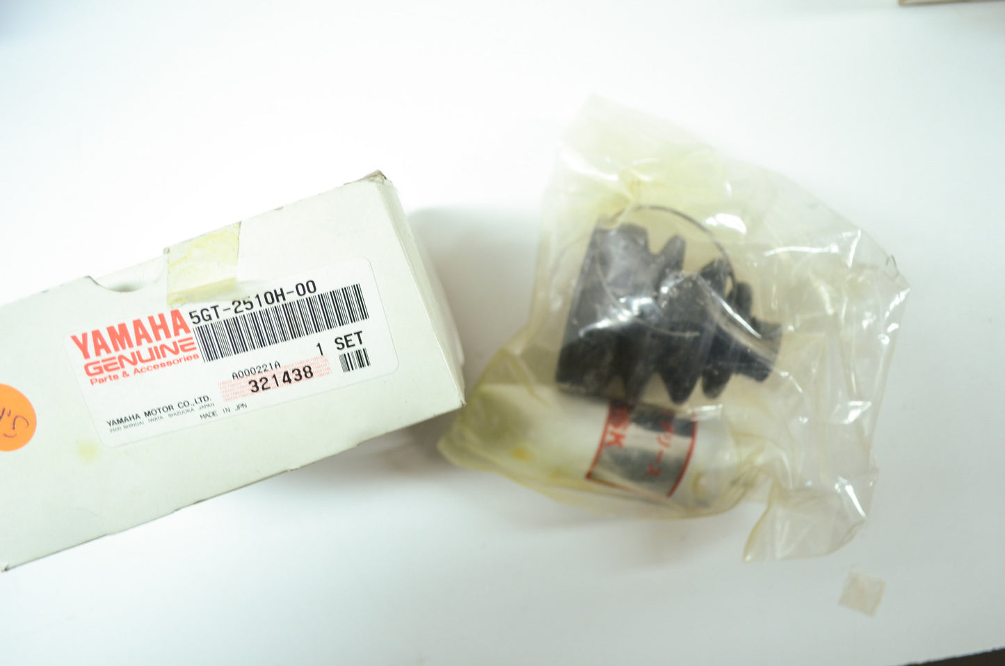 OEM Yamaha 5GT-2510H-00-00 Double Offset Boot Set NOS
