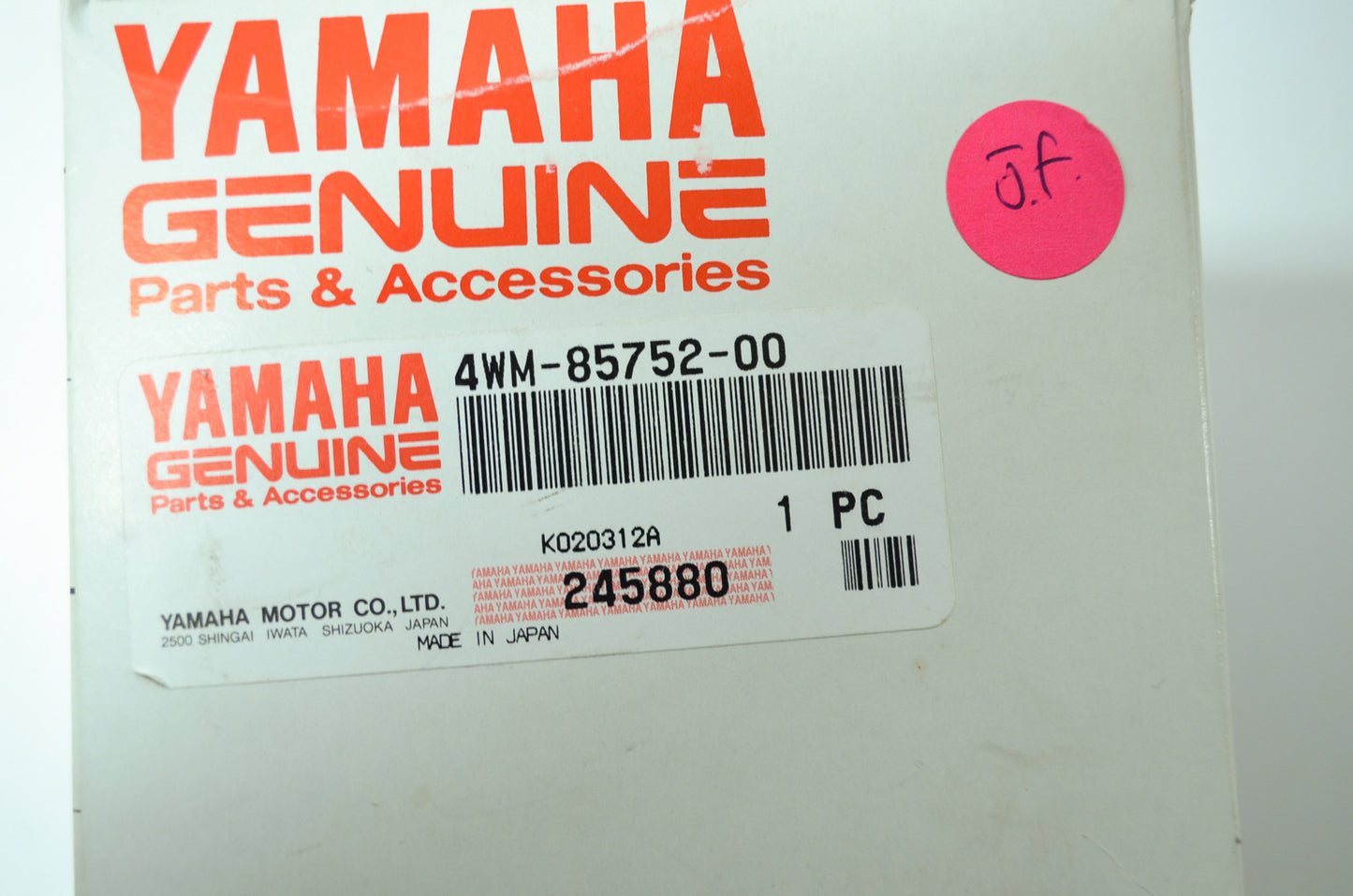 OEM Yamaha 4WM-85752-00-00 Fuel Sender Unit Assembly NOS
