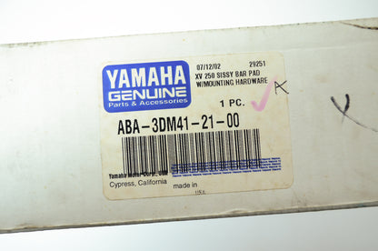 OEM Yamaha ABA-3DM41-21-00 Sissy Bar Pad NOS