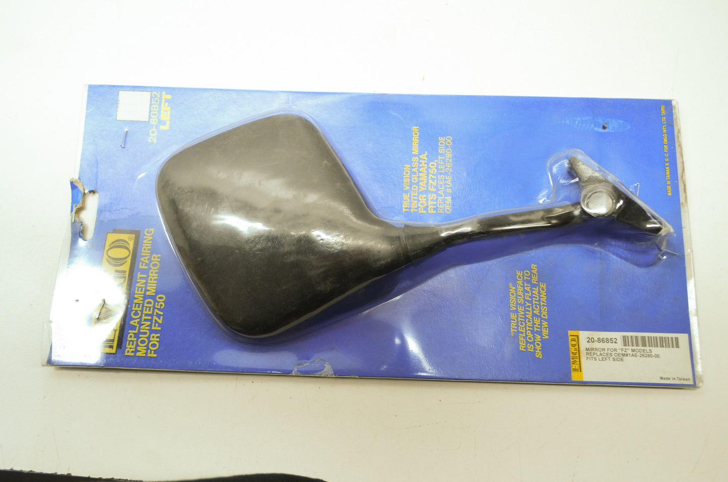 NEW Emgo Yamaha Left Mirror FZ750 20-86852 NOS