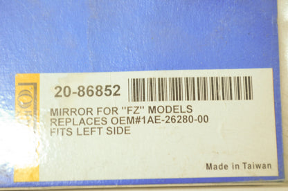 NEW Emgo Yamaha Left Mirror FZ750 20-86852 NOS