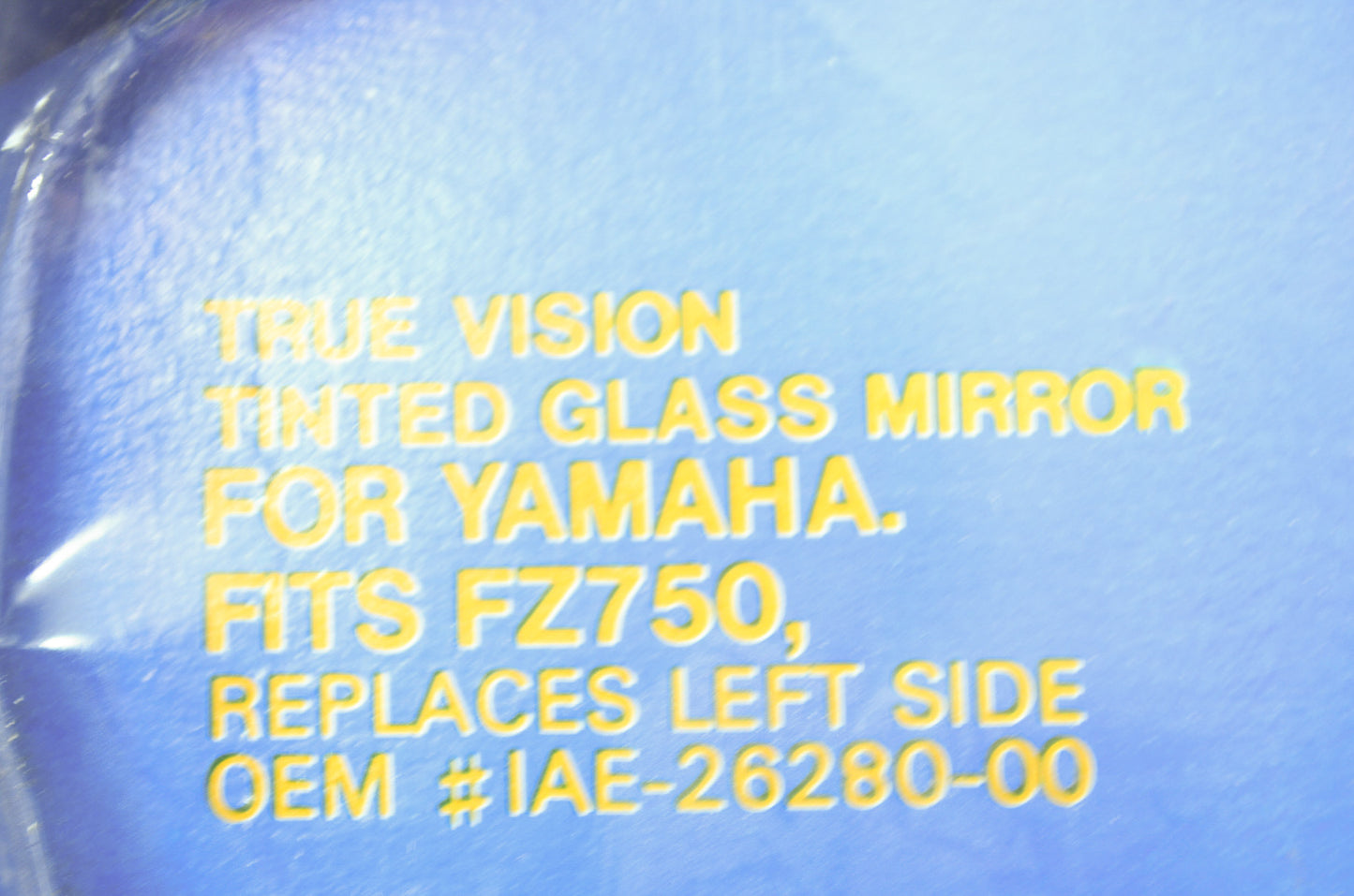 NEW Emgo Yamaha Left Mirror FZ750 20-86852 NOS