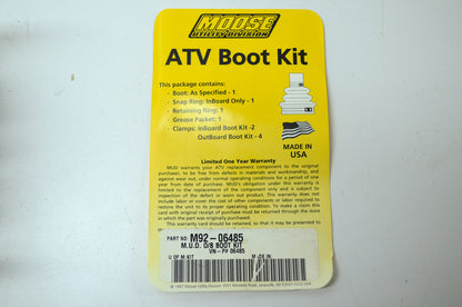 Moose Racing M92-06485 ATV Universal Boot Kit NOS
