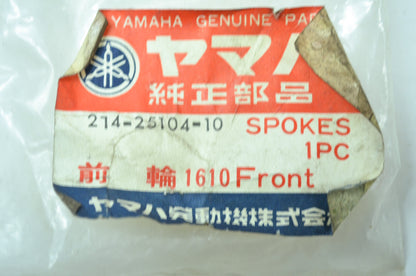 OEM Yamaha 214-25104-10-00 Front Spoke Set NOS