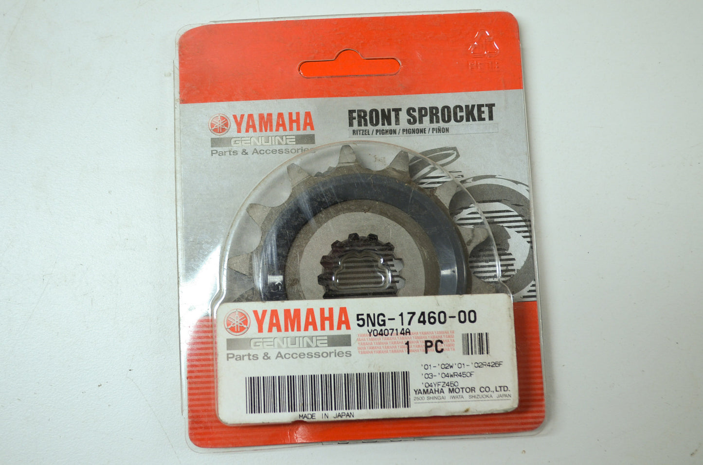 New OEM Yamaha 5NG-17460-00-00 Drive Sprocket NOS