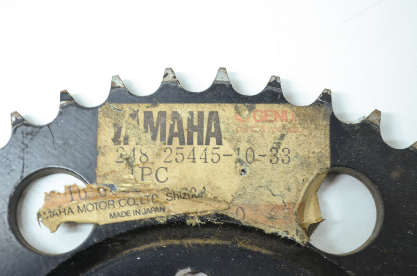 OEM Yamaha 248-25445-10-33 Driven Sprocket 45T NOS