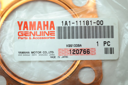 OEM Yamaha 1A1-11181-00-00 Cylinder Head Gasket 1 NOS