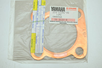 OEM Yamaha 214-11181-01-00 Cylinder Head Gasket NOS