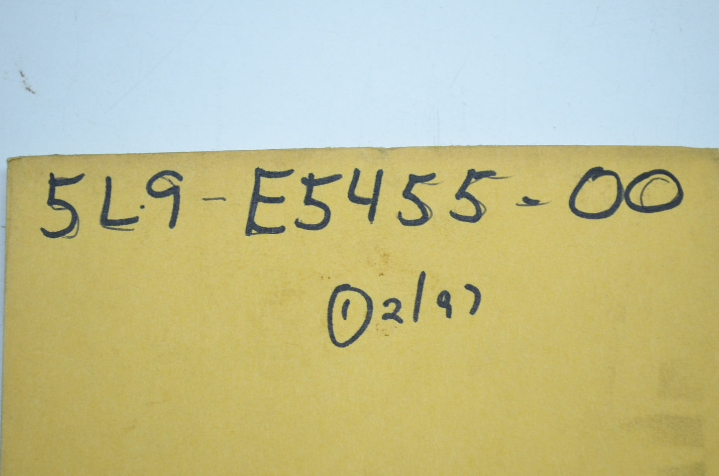 OEM Yamaha 5L9-E5455-00-00 Gasket 1 NOS