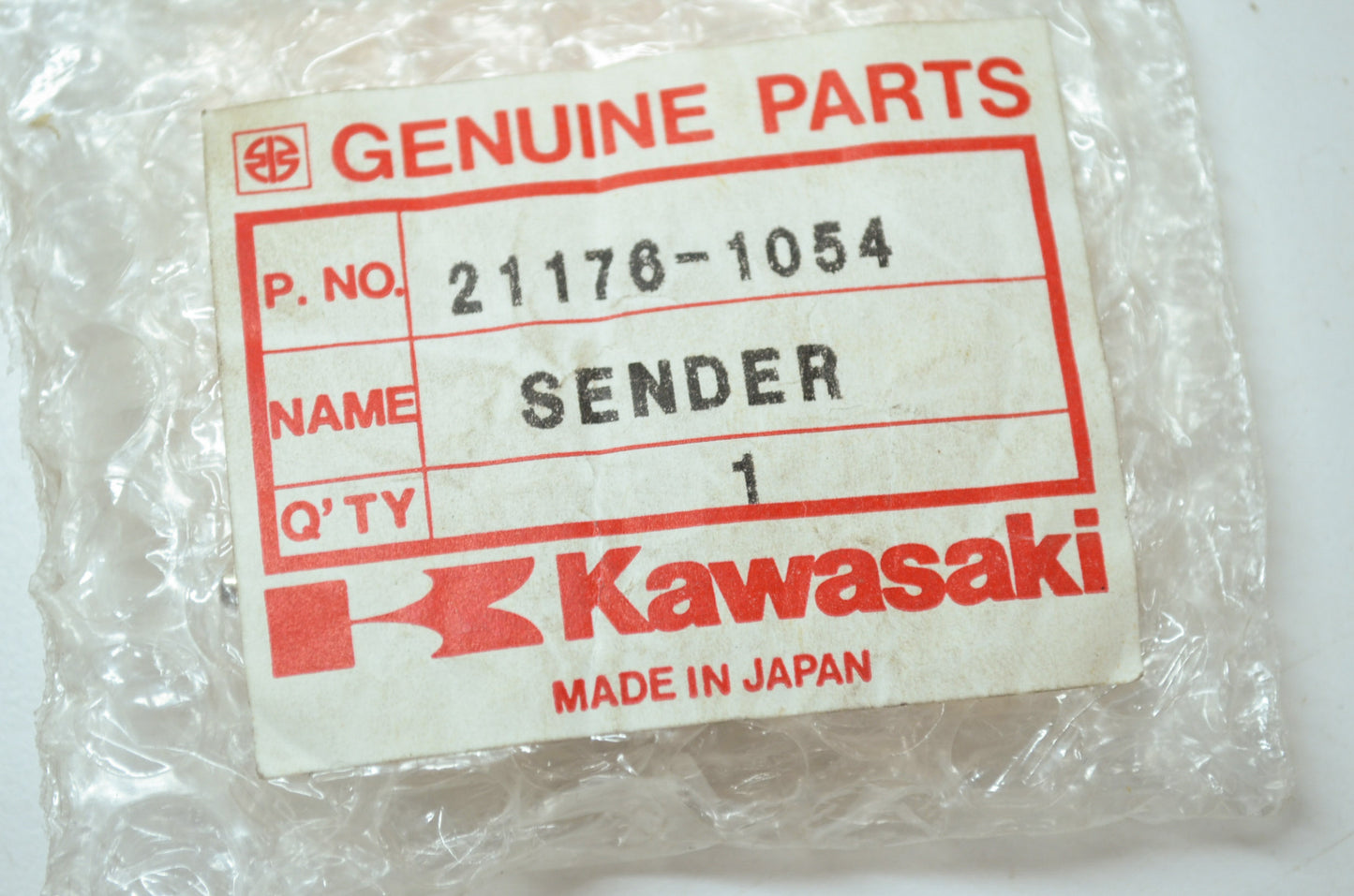 New OEM Kawasaki 21176-1054 Water Temp Sensor NOS