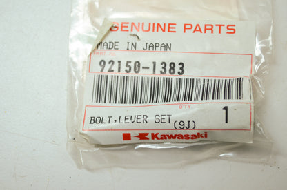 OEM Kawasaki 92150-1383 Lever Set Bolt NOS