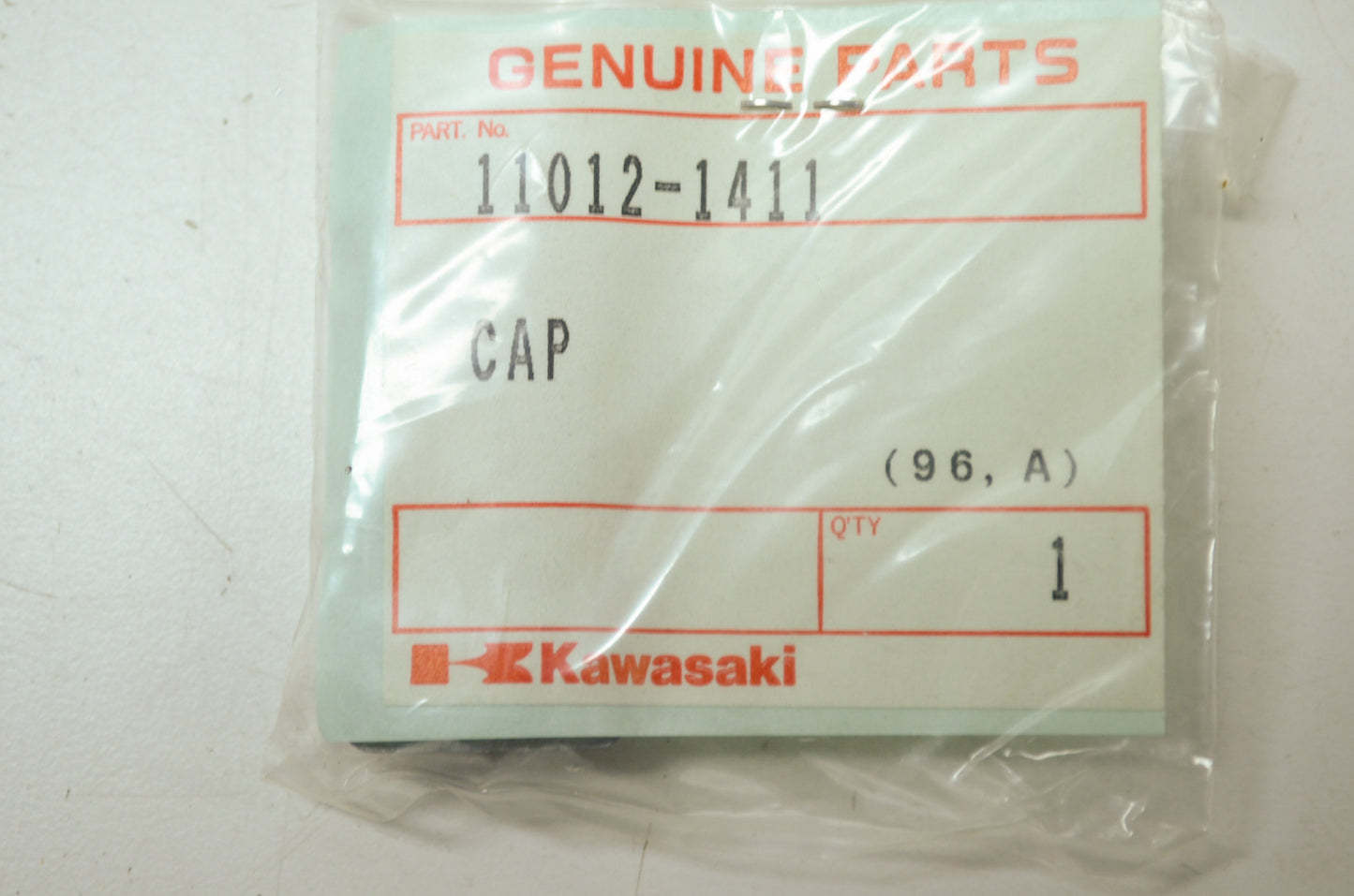 OEM Kawasaki 11012-1411 Swing Arm Cap NOS