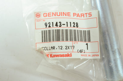 OEM Kawasaki 92143-1128 Collar 12.2x17.3x110.5 NOS