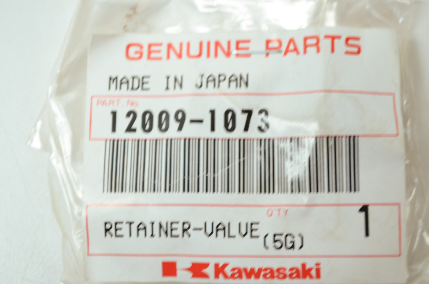 OEM Kawasaki 12009-1073 Valve Spring Retainer NOS
