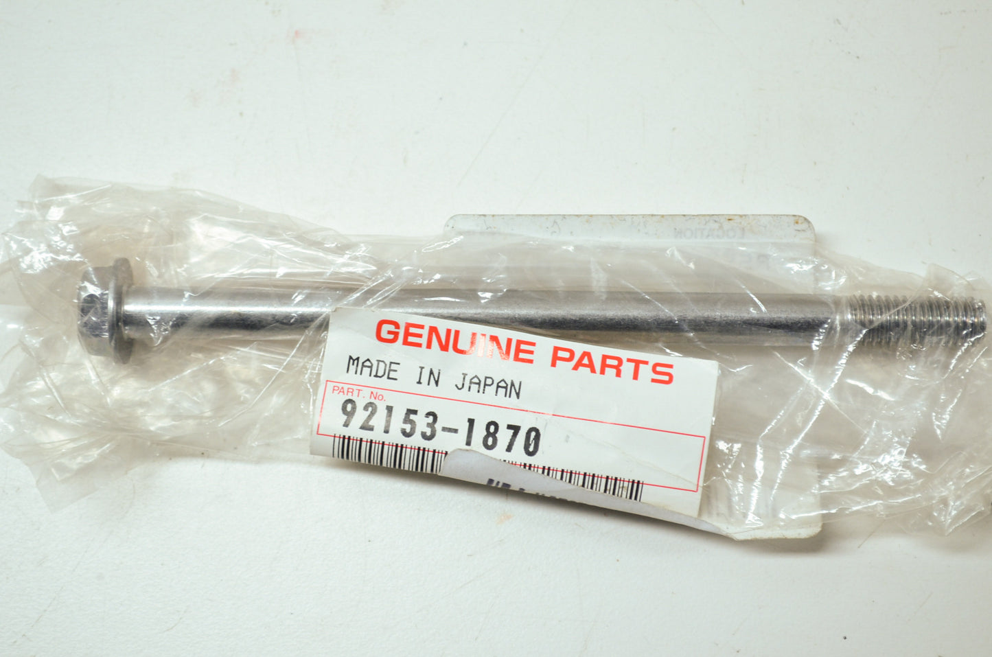 OEM Kawasaki 92153-1870 Flanged Bolt 8X126 NOS