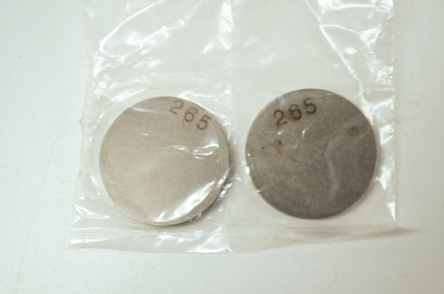 OEM Kawasaki 12037-014 Tappet Shim 2.65T Qty 2 NOS