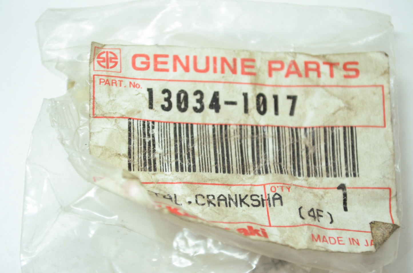 NEW OEM Kawasaki Crank Bearing KZ550 ZL600 Zephyr Ninja 13034-1017 NOS
