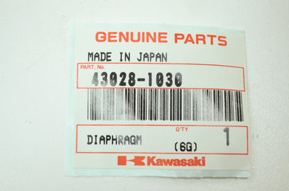 OEM Kawasaki 43028-1030 Diaphragm NOS
