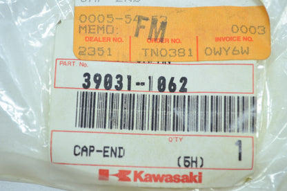 OEM Kawasaki 39031-1062 End Cap NOS